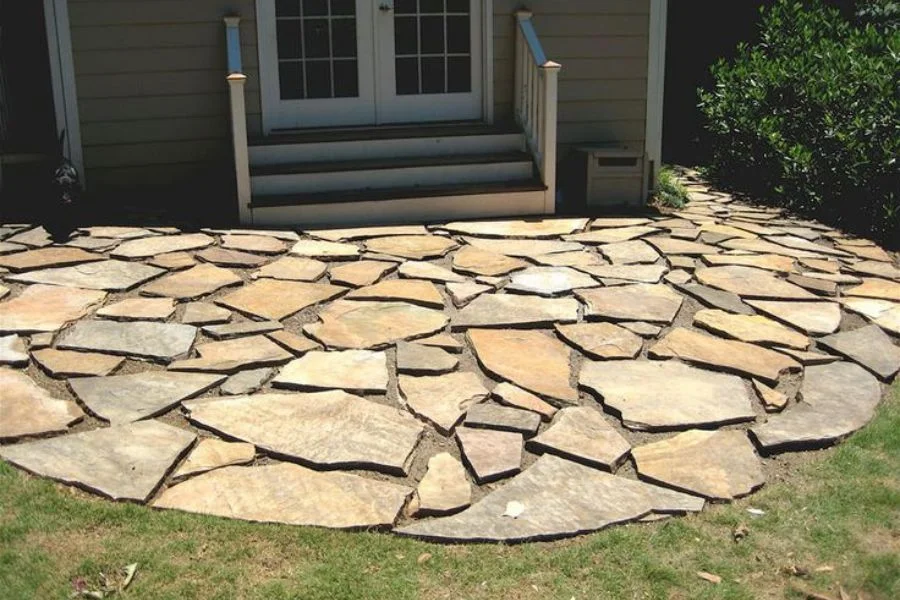 Flagstone Installation