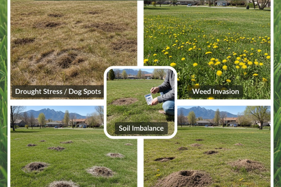 lawn problems in Commerce City, CO