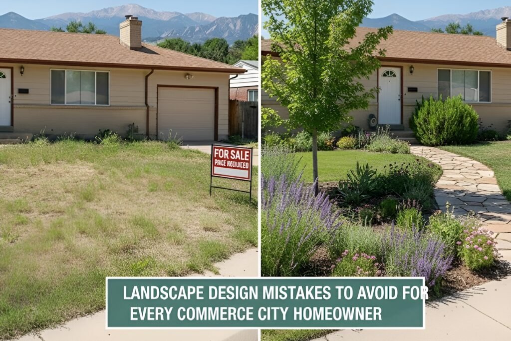 landscape design tips Commerce City CO
